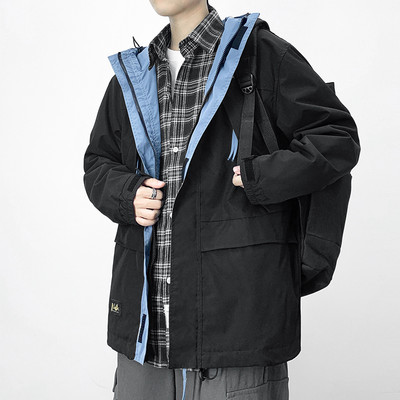Χειμερινό ανδρικό μπουφάν μεσαίου μήκους