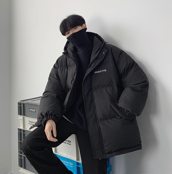 Novi model muške tople zimske jakne sa natpisom