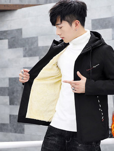 Ανδρικό μπουφάν νέου μοντέλου με κουκούλα