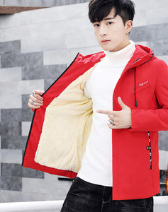 Ανδρικό μπουφάν νέου μοντέλου με κουκούλα