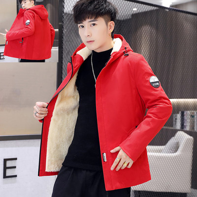 Ανδρικό μπουφάν νέου μοντέλου με κουκούλα