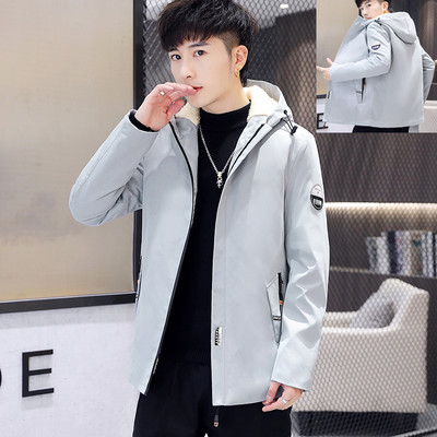 Ανδρικό μπουφάν νέου μοντέλου με κουκούλα