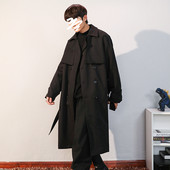 Μακρύ ανδρικό αδιάβροχο παλτό