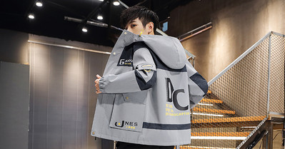 Casual ανδρικό μπουφάν με κουκούλα - διάφορα μοντέλα