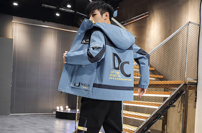 Casual ανδρικό μπουφάν με κουκούλα - διάφορα μοντέλα