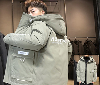 Ανδρικό χειμερινό μπουφάν με κουκούλα - διάφορα μοντέλα