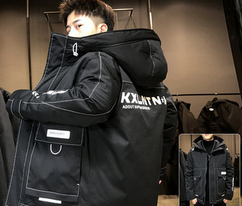 Ανδρικό χειμερινό μπουφάν με κουκούλα - διάφορα μοντέλα