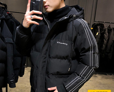 Ανδρικό χειμερινό μπουφάν με κουκούλα - διάφορα μοντέλα