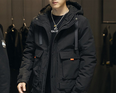 Ανδρικό χειμερινό μπουφάν με κουκούλα - διάφορα μοντέλα
