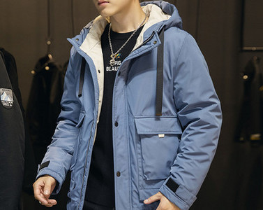 Ανδρικό χειμερινό μπουφάν με κουκούλα - διάφορα μοντέλα