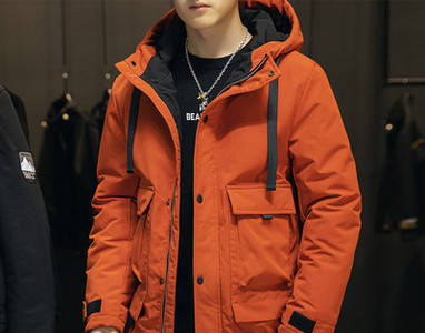 Ανδρικό χειμερινό μπουφάν με κουκούλα - διάφορα μοντέλα