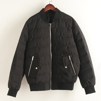 Ανδρικό χειμερινό μπουφάν μπέιζμπολ με φερμουάρ