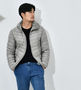 Ανδρικό καθημερινό μπουφάν με κουκούλα