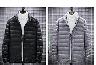 Geaca de barbati actuala cu fermoar - doua modele