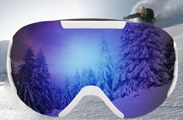 Slidinėjimo ir snieglenčių akiniai, nuo rasojimo - unisex mosel