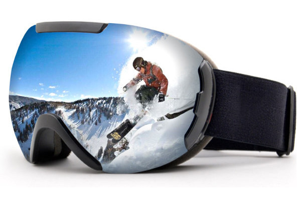 Ski and snowboard goggles, anti-fog - unisex mosel