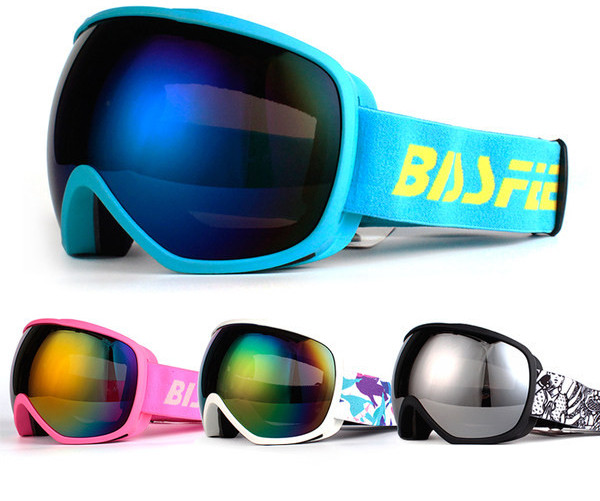 Slidinėjimo akiniai vyrams ir moterims, tinkami nešioti su receptiniais akiniais, nuo rasojimo