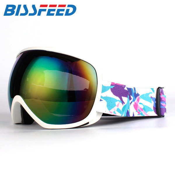 Slidinėjimo akiniai vyrams ir moterims, tinkami nešioti su receptiniais akiniais, nuo rasojimo