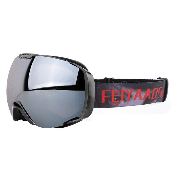 Slidinėjimo kaukės rinkinys, akiniai ir dėklas, nuo rasojimo