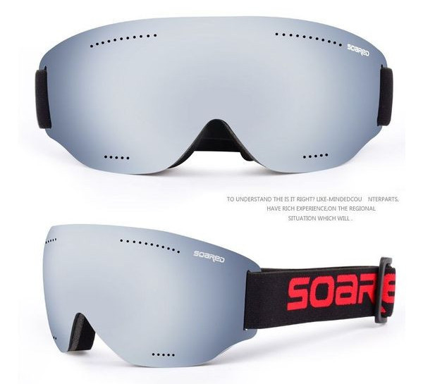 Γυαλιά σκι για άνδρες και γυναίκες αντι-ομίχλη