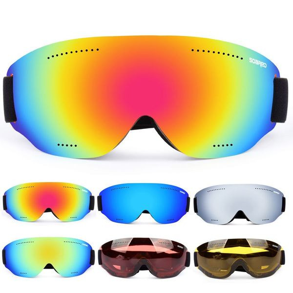 Γυαλιά σκι για άνδρες και γυναίκες αντι-ομίχλη