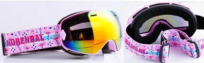 Παιδικά γυαλιά σκι με χρωματιστούς φακούς για κορίτσια και αγόρια