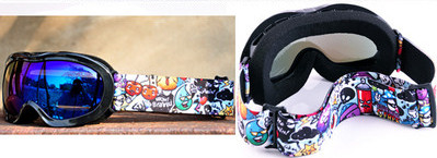 Παιδικά γυαλιά σκι με χρωματιστούς φακούς για κορίτσια και αγόρια