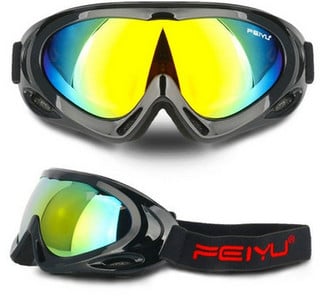 Γυαλιά snowboard γυαλιά σκι με χρωματιστούς φακούς