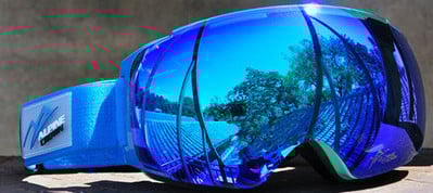 Μάσκα γυαλιά για σνόουμπορντ και αντιολισθητική στρώση κατάλληλη για χρήση με γυαλιά συνταγής