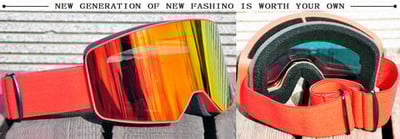 Μάσκα γυαλιά για σνόουμπορντ και αντιολισθητική στρώση κατάλληλη για χρήση με γυαλιά συνταγής