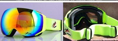 Μάσκα γυαλιά για σνόουμπορντ και αντιολισθητική στρώση κατάλληλη για χρήση με γυαλιά συνταγής