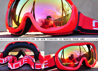 Μάσκα γυαλιά για σνόουμπορντ και αντιολισθητική στρώση κατάλληλη για χρήση με γυαλιά συνταγής