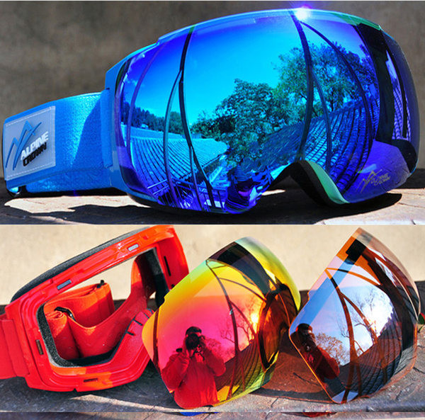 Μάσκα γυαλιά για σνόουμπορντ και αντιολισθητική στρώση κατάλληλη για χρήση με γυαλιά συνταγής