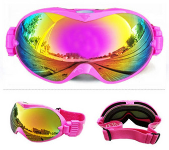 Γυαλιά σκι και snowboard με χρωματιστούς φακούς