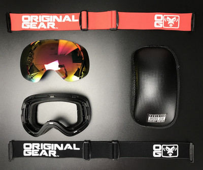 Γυαλιά σνόουμπορντ / σκι με αφαιρούμενα πιάτα, κατάλληλα για άνδρες και γυναίκες