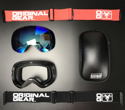 Γυαλιά σνόουμπορντ / σκι με αφαιρούμενα πιάτα, κατάλληλα για άνδρες και γυναίκες