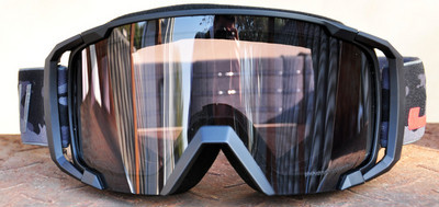 Ochelari de schi dublu strat cu lentile oglinzi, anti-aburire