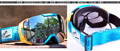 Σφαιρικά γυαλιά ομίχλης  αντιανεμικά με προστασία UV, κατάλληλα για χρήση με γυαλιά συνταγής