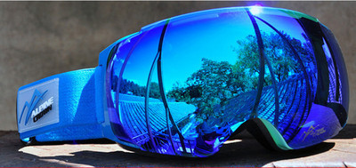 Σφαιρικά γυαλιά ομίχλης  αντιανεμικά με προστασία UV, κατάλληλα για χρήση με γυαλιά συνταγής