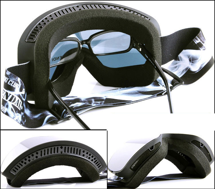 Σφαιρικά γυαλιά ομίχλης  αντιανεμικά με προστασία UV, κατάλληλα για χρήση με γυαλιά συνταγής