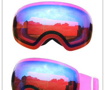 Μάσκα για σνόουμπορντ και σκι, με καθρέφτες φακούς, κατάλληλη για χρήση με γυαλιά συνταγής