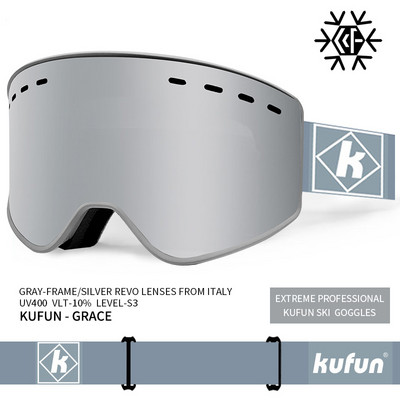 Μοντέλο γυαλιά σκι Unisex, αντιθαμβωτικό - UV400