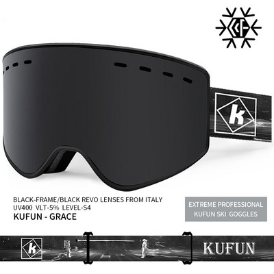 Μοντέλο γυαλιά σκι Unisex, αντιθαμβωτικό - UV400