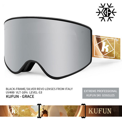 Μοντέλο γυαλιά σκι Unisex, αντιθαμβωτικό - UV400