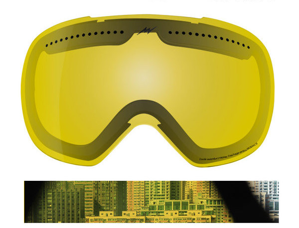 Ochelari de schi și snowboard pentru vedere pe timp de noapte și lentile interschimbabile