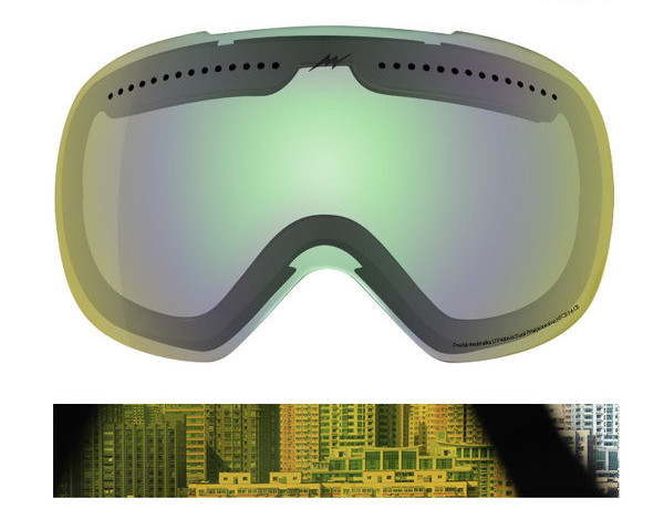 Ochelari de schi și snowboard pentru vedere pe timp de noapte și lentile interschimbabile