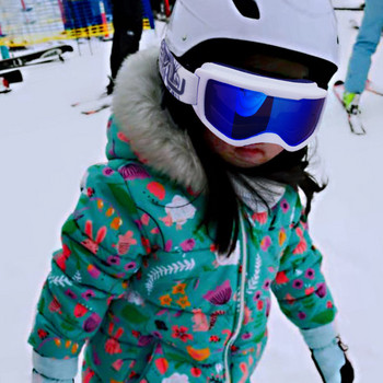 Παιδικά γυαλιά σκι με χρωματιστούς φακούς, αντι-ομίχλη
