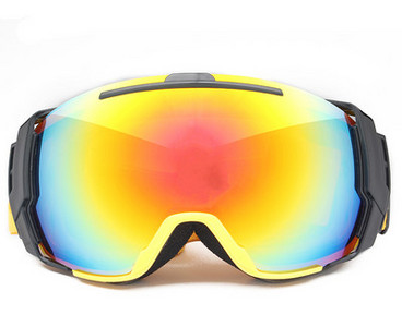 Γυαλιά σκι / snowboard με ομίχλη και άνεμο με σφαιρικό σχεδιασμό και φακό νυχτερινής όρασης