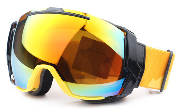 Γυαλιά σκι / snowboard με ομίχλη και άνεμο με σφαιρικό σχεδιασμό και φακό νυχτερινής όρασης