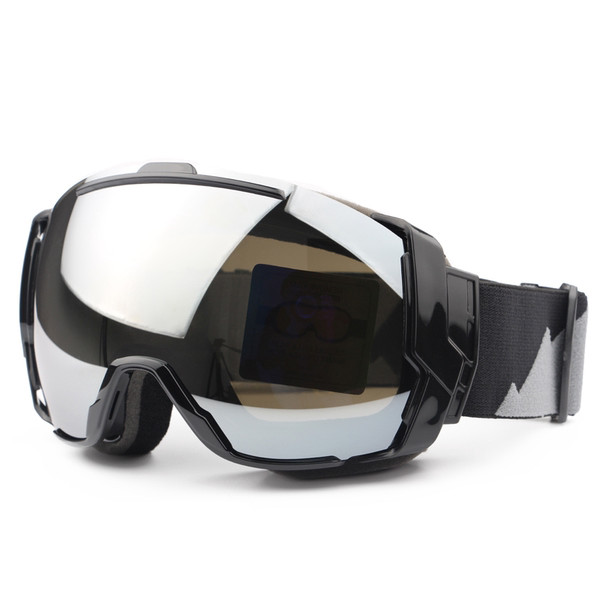 Γυαλιά σκι / snowboard με ομίχλη και άνεμο με σφαιρικό σχεδιασμό και φακό νυχτερινής όρασης